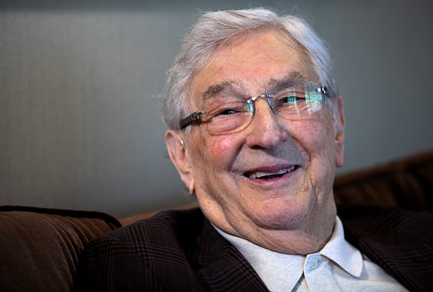 Bill Boyd, executive chairman and co-founder of Boyd Gaming, responds to a question during an interview in his office Tuesday, March 3, 2020.