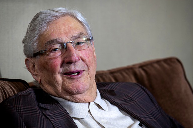 Bill Boyd, executive chairman and co-founder of Boyd Gaming, responds to a question during an interview in his office Tuesday, March 3, 2020.