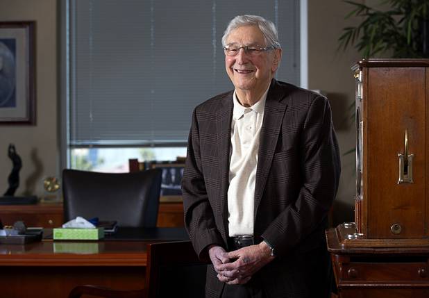 Bill Boyd, executive chairman and co-founder of Boyd Gaming, poses in his office Tuesday, March 3, 2020.