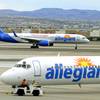 ***DO NOT USE PER ALLEGIANT. THIS MD-80 AIRCRAFT IS NO LONGER PART OF THEIR FLEET***

ORIGINAL CAPTION: Two Allegiant Air jets taxi at McCarran International Airport May 9, 2013. 