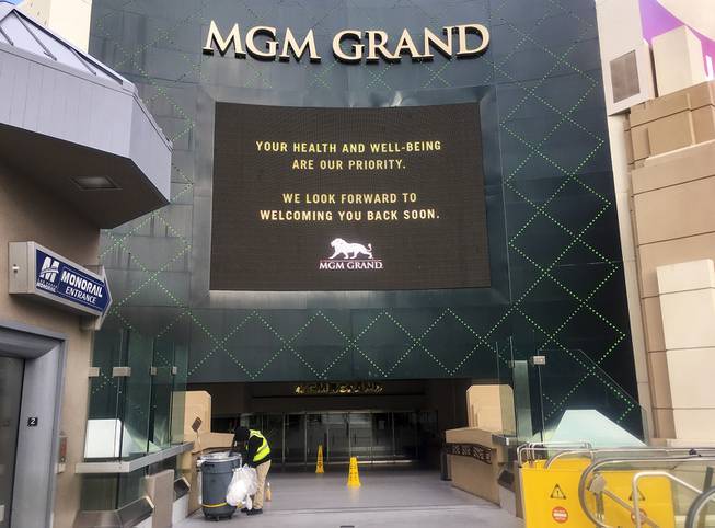 MGM Closes due to Coronavirus