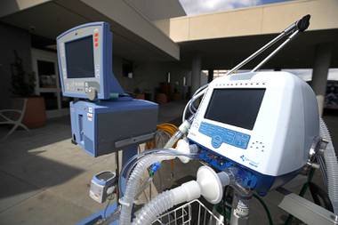 Fifty ventilators loaned to Nevada hospitals to assist in the treatment of coronavirus-infected patients here have been returned to the state of California, Gov. Steve Sisolak said. With fewer than 720 ventilators available statewide at acute-care and critical-care hospitals, such as ...
