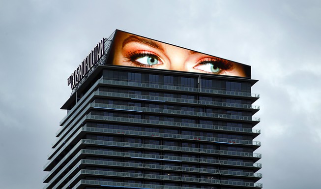 The Cosmopolitan appears to keep an eye on the Las ...