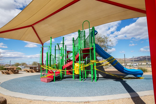 The playground at Boulder Creek park on South Boulder Highway ...