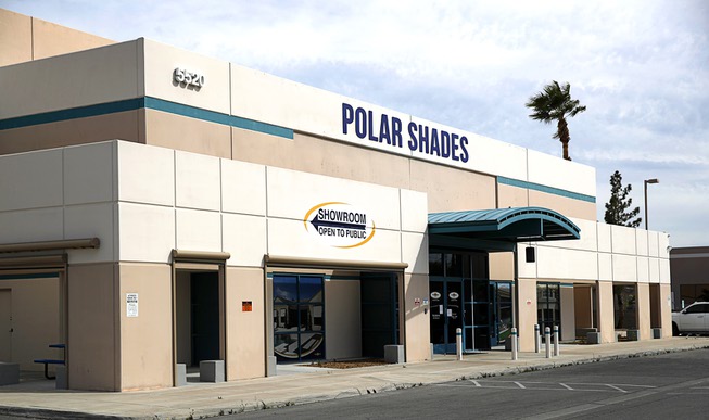An exterior view of the Polar Shades manufacturing facility, 5520 ...