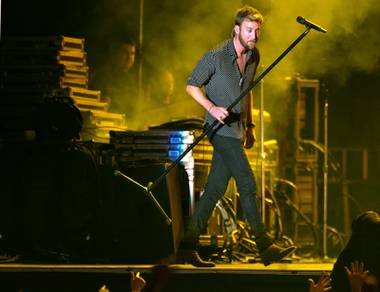 Lady Antebellum’s Charles Kelley onstage in Las Vegas in 2015.