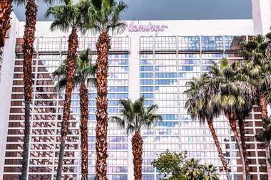 A view of the Flamingo Las Vegas.