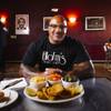Pierre X, owner of EllaEm's Soul Food restaurant in North Las Vegas, is shown Wednesday, June 10, 2020.