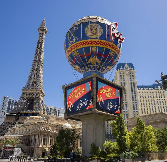 Paris Las Vegas Reopening