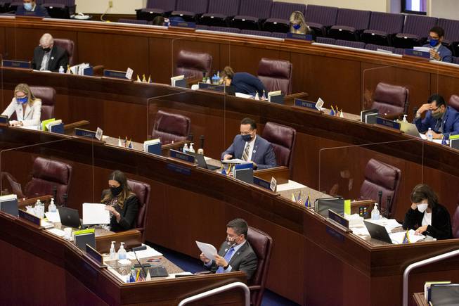 Nevada Legislature Special Session First Day