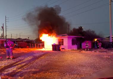 An elderly man was taken to a hospital with smoke inhalation Thursday night after a fire at a duplex north of ...