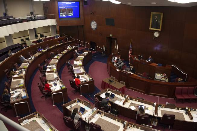 Nevada Legislature 32nd Special Session - Day 1