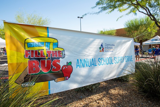 Communities in Schools hold their annual Fill The Bus school ...