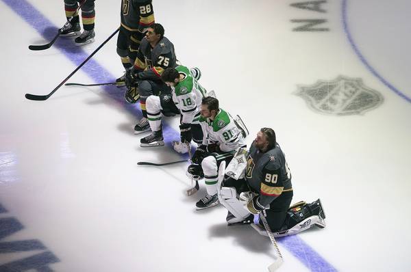 Upset That Ryan Reaves Took A Knee For Racial Equality During Anthem,  Golden Knights Season Ticket Holder Quits Watching VGK Games - LVSportsBiz