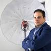 Gustavo Simon-Lopez, owner of A&G, a local video and radio production company, poses at the company office Thursday, Sept. 3, 2020. Simon-Lopez converted the office into a rental photo studio as his employees are working from home due to COVID-19.