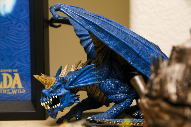 Wizards of the Coast Gargantuan Blue Dragon from Levi Harbeson's ...