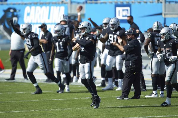 Instant Analysis: Raiders survive shaky defensive performance due to Jacobs’ 3 TDs