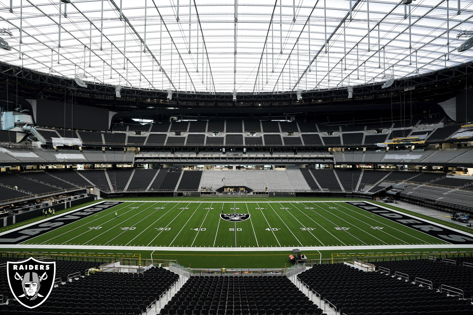 Photograph : Inside Allegiant Stadium 