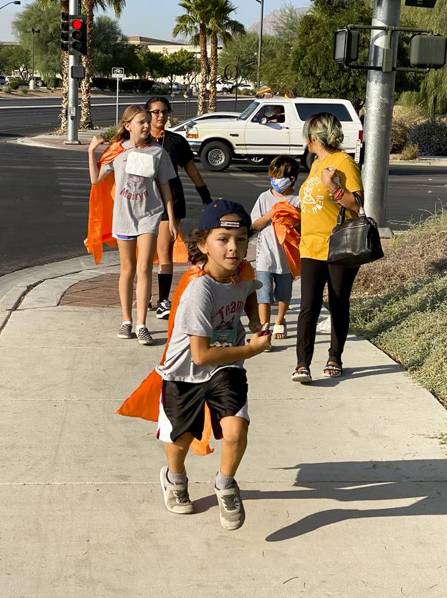 Photograph Candlelighters Superhero 5K Las Vegas Sun News