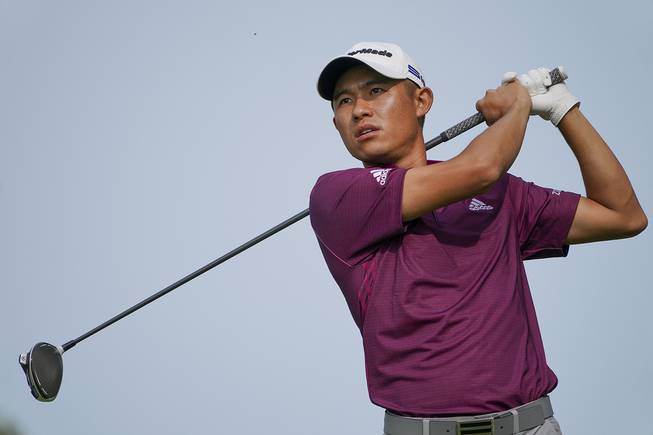 Collin Morikawa during the first round of the US Open Golf Championship, Thursday, Sept. 17, 2020, in Mamaroneck, N.Y.