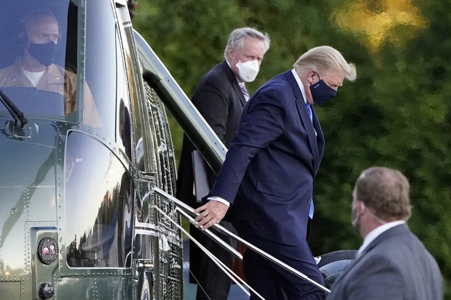 Trump Heads to Hospital