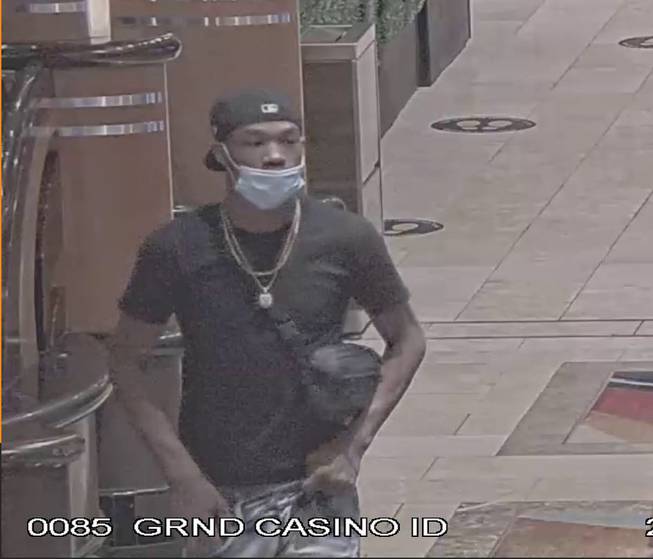 Metro Police is searching for this suspect, who they say is connected to an early Friday shooting at a Strip resort.