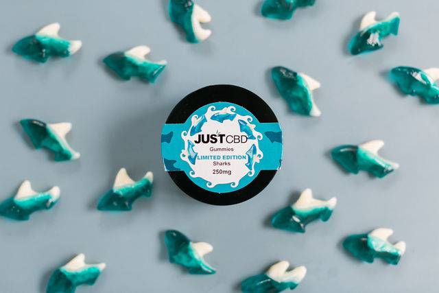 JustCBD Shark Gummies

