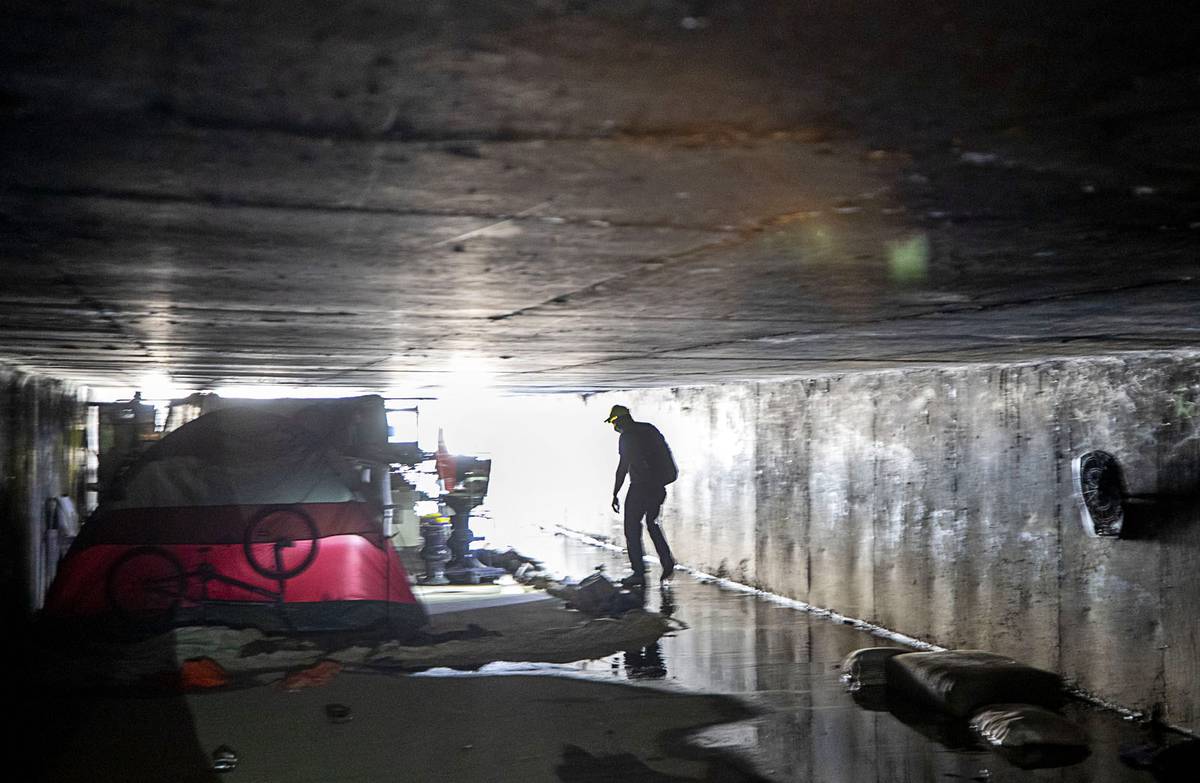 Driven by compassion for homeless, rescuers venture into tunnels of Las  Vegas - Las Vegas Sun News