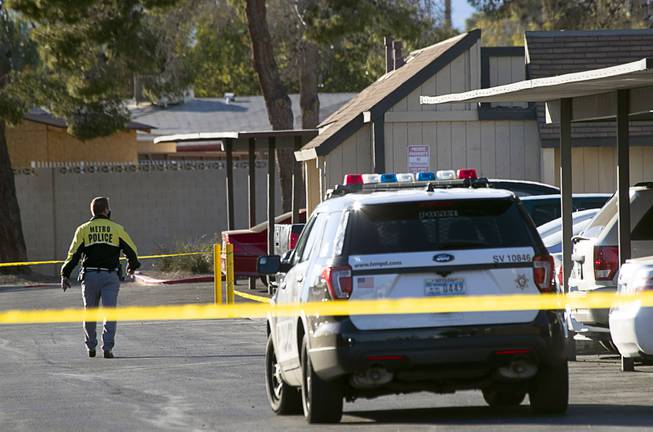 Suspected Homicide Near Desert Inn and Arville