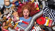 Carrot Top’s comeback moves from his normal home, the Atrium Showroom, to the much larger Luxor Theater with an audience of 250.