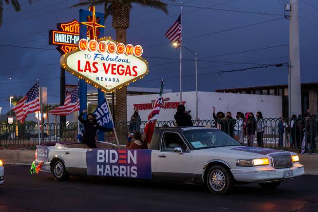 Car Parade for President Elect Joe Biden and Vice President Elect Kamala Harris