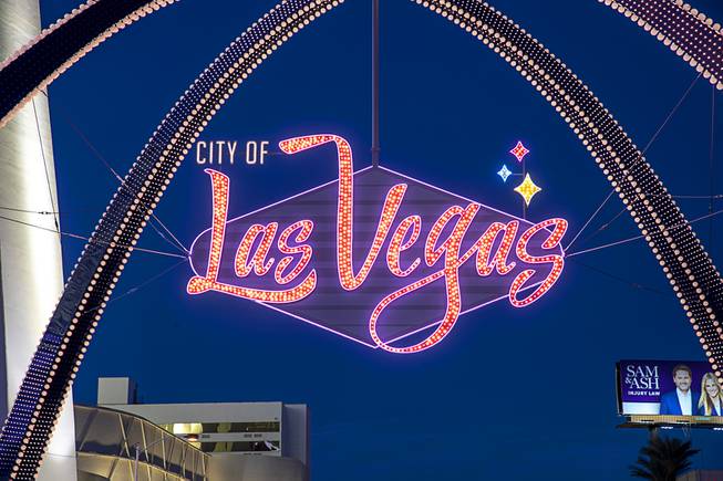 City of Las Vegas Gateway Sign