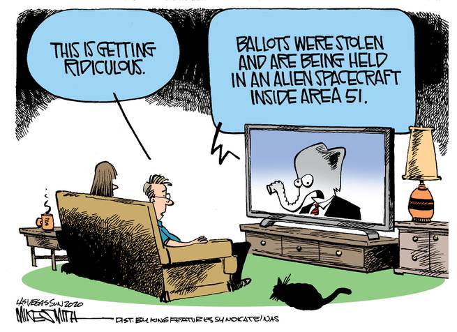 Family watching television, as Republican Elephant says, 