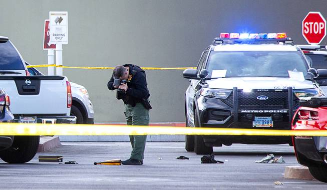 Shooting in Tropicana Parking Lot