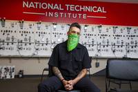 Strip craps dealer Chris Cole completed a three-month program at the National Technical Institute in Henderson to become a heating and air conditioning technician.
 