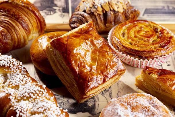 An assortment of pastries from Burgundy French Bakery Cafe Bistro in Summerlin, Tuesday, Dec. 29, 2020. WADE VANDERVORT