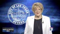 Las Vegas Mayor Carolyn Goodman is a veteran of nine State of the City addresses, always optimistically detailing future endeavors planned for the city and celebrating past accomplishments.