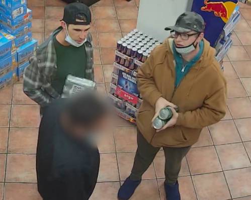 Metro Police identified these men as suspects in the robbery of an individual in Laughlin on Monday, Jan. 11, 2021.