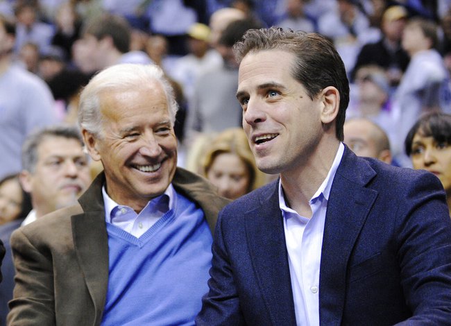 Hunter Biden and Joe Biden