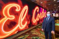 When the El Cortez changed the carpet on its gaming floor January as part of ongoing renovations, officials sensed customers would be interested in having pieces of the matting pattern as memorabilia and made it for sale in the gift shop.