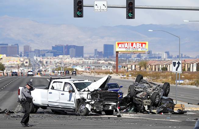 Two Killed in Accident at St. Rose and Las Vegas Boulevard South