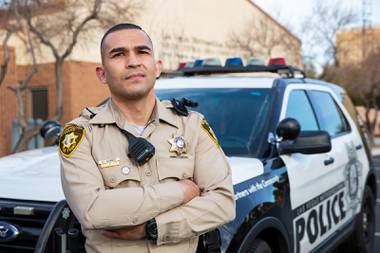 Metro Police Officer Ulysses Gomez says the discipline required to succeed in mixed martial arts prepared him for a career in law enforcement.