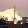 In this photo provided by Roscosmos Space Agency Press Service, the Progress MS-16 cargo blasts off from the launch pad at Russia's space facility in Baikonur, Kazakhstan, Monday, Feb. 15, 2021. 