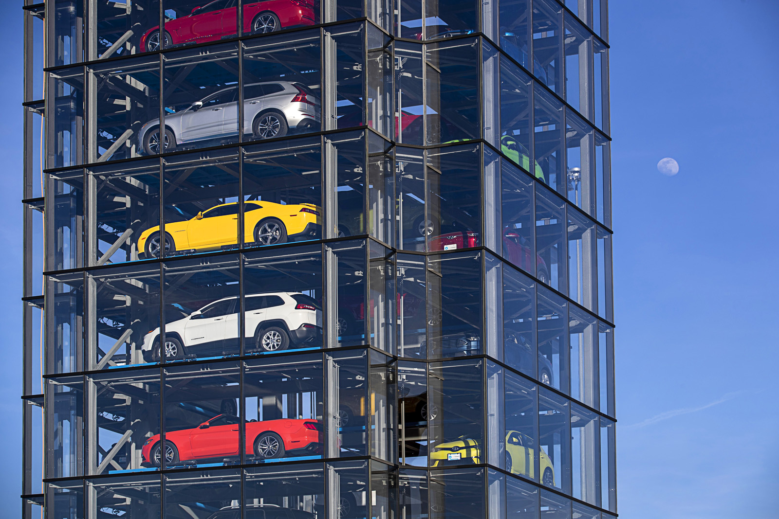 Carvana Vehicle Vending Machine Las Vegas Sun News