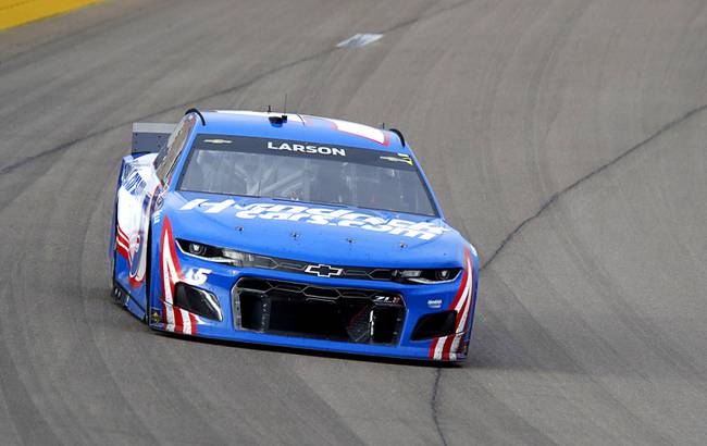 Kyle Larson Wins Pennzoil 400