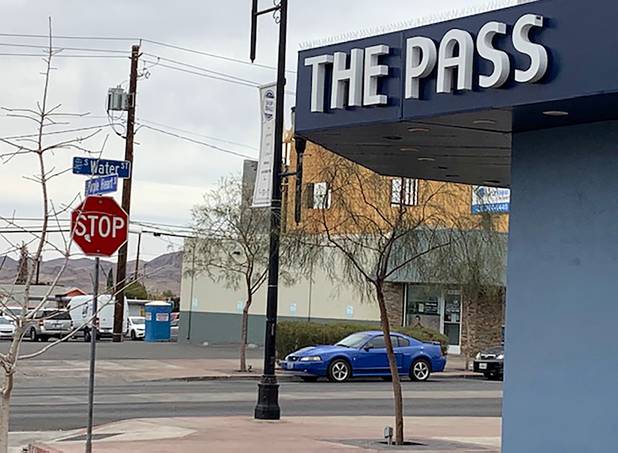 The Pass Casino, formerly the Eldorado Casino in downtown Henderson, is shown Tuesday, March 9, 2021. The renovated and rebranded property is expected to open April 1.