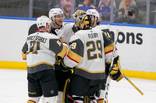 Golden Knights Beat Blues in OT