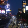 Traffic is shown on Las Vegas Boulevard Saturday, April 17, 2021.