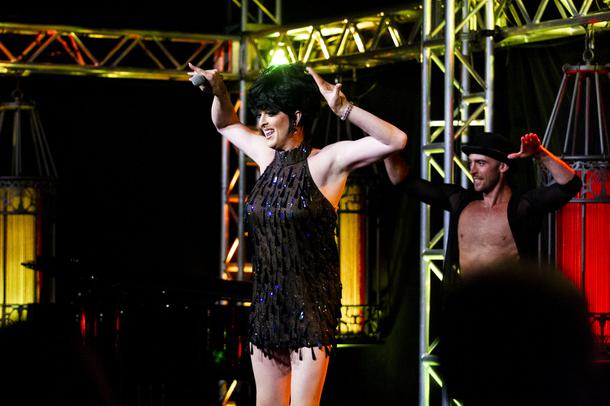 Christopher Kenney A.K.A. Edie performs during 