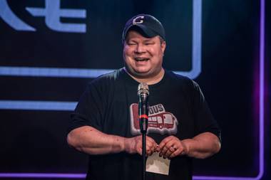 Cap returns to the stage at the Space on May 11 and is hoping to be back at Harrah's for his comedy residency soon.